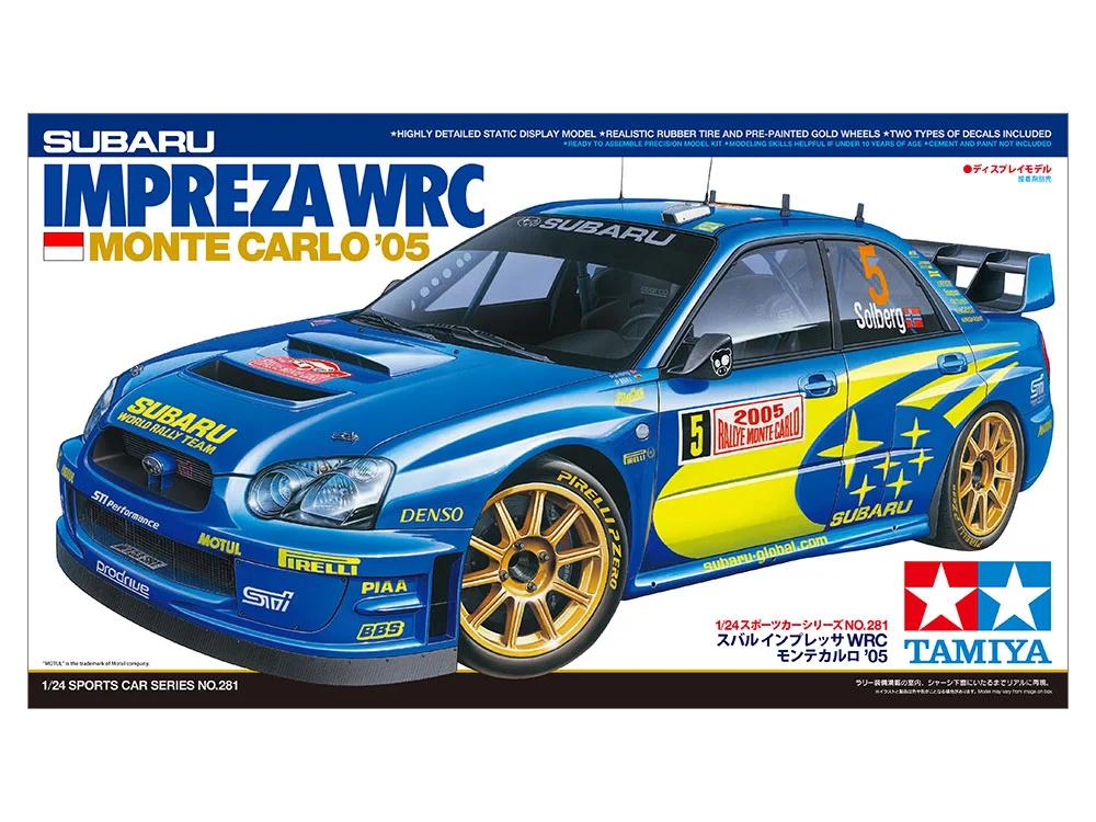 Tamiya 1/24 Subaru Impreza Wrc Monte Carlo Model Kit — official product photo 2