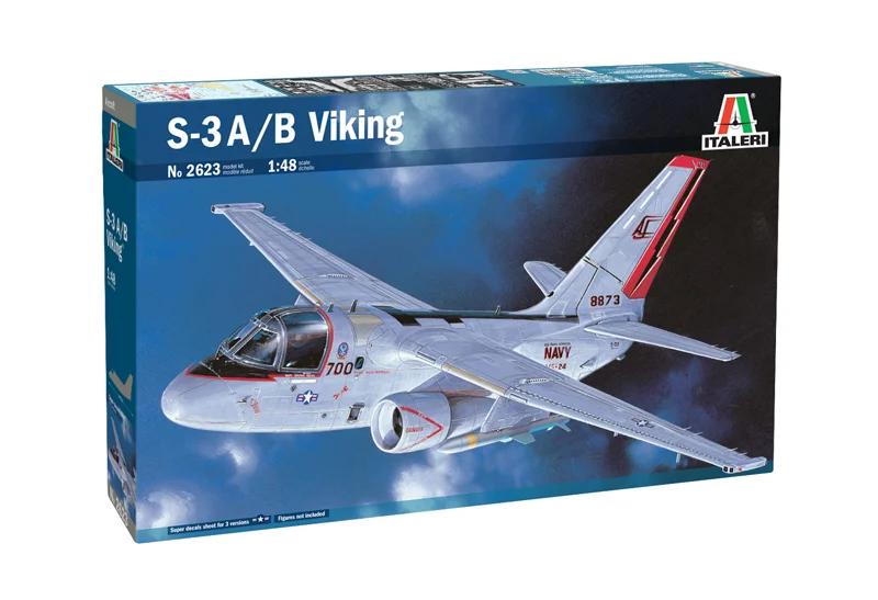 Italeri 1/48 S-3A B Viking Model Kit — official product photo 2