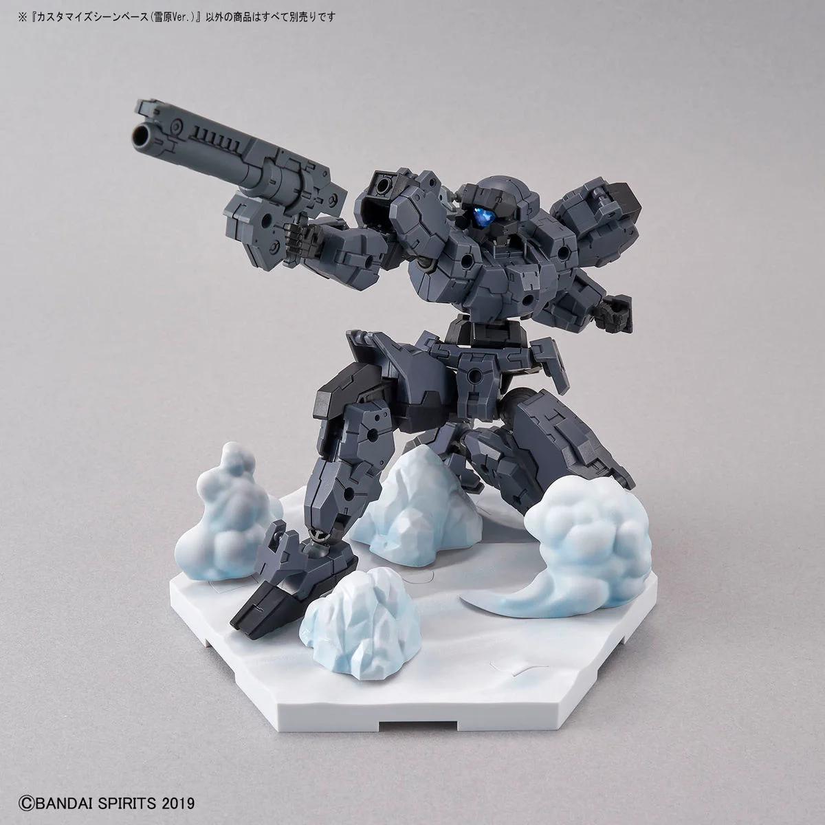 Bandai 03 Customize Scene Base Snowfield Model Kit — official product photo 3