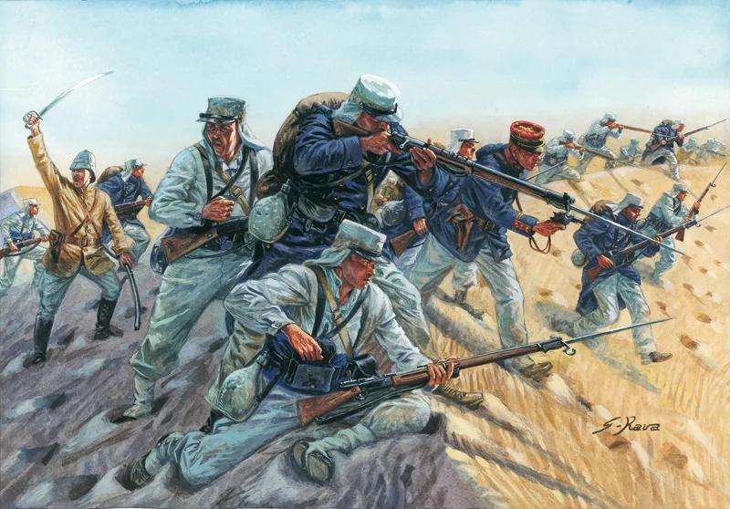 Italeri 1/72 French Foreign Legion Model Kit — official product photo 1