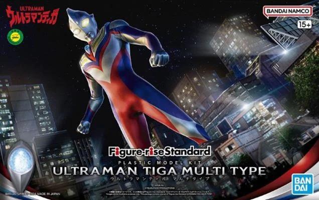 Bandai Ultraman Tiga Multi-type Fgr Model Kit — box art