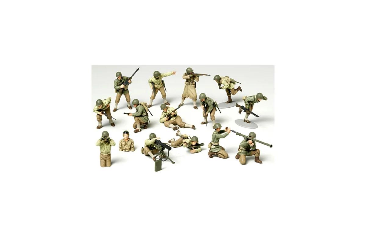 Tamiya Ww-ii US Army Infantry Set 48 Model Kit — official product photo 1