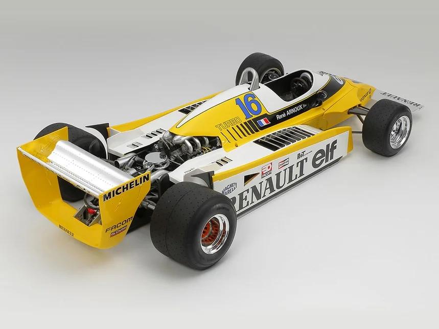 Tamiya 1/12 RE-20 Renault Turbo Model Kit — official product photo 3