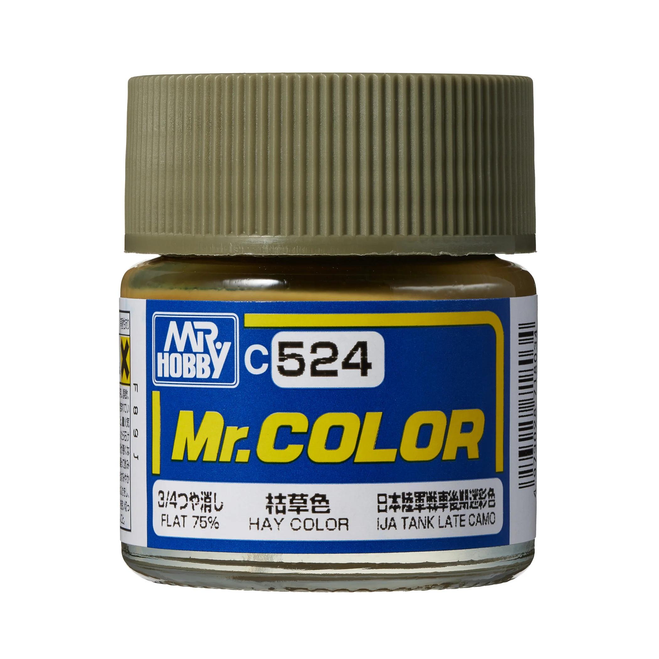 Mr. Color C524 Hay Color 10ml (Japanese Army AFV Late Camo, Flat 75%) — product photo