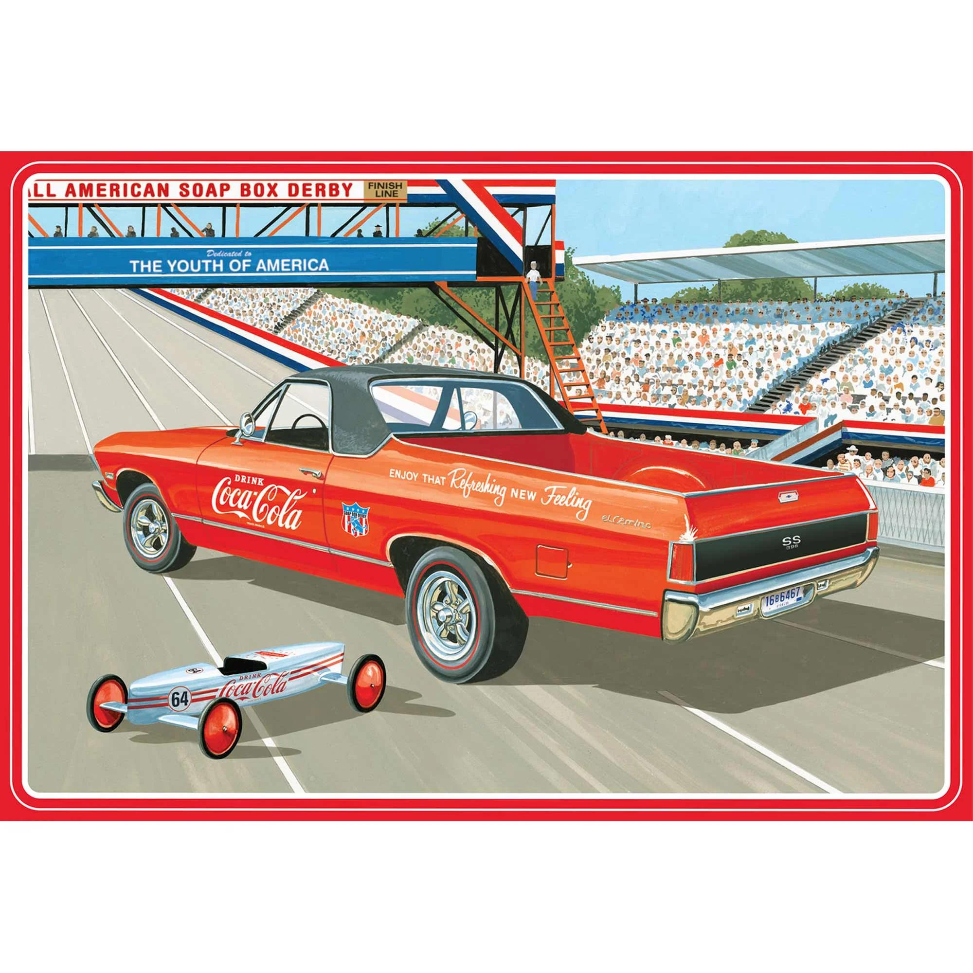 AMT 1/25 68 Chevy El Camino Ss Coca Cola Model Kit — official product photo 1