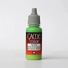 Vallejo Game Color Scorpy Green 6pk