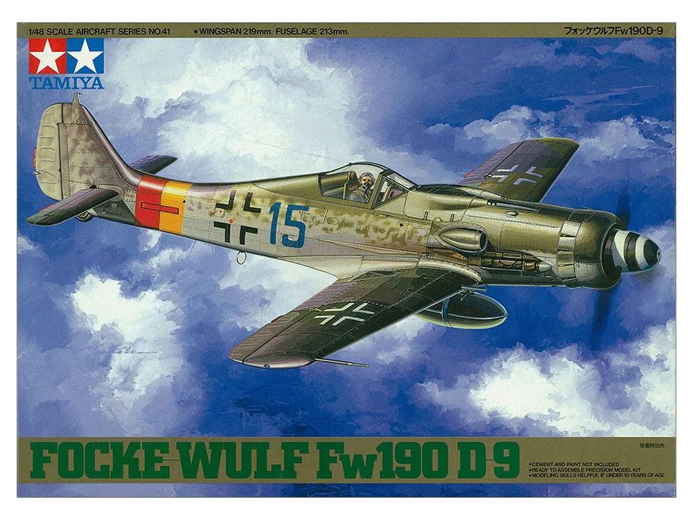 Tamiya 1/48 Focke Wulf Fw-190d-9 Model Kit — official product photo 1