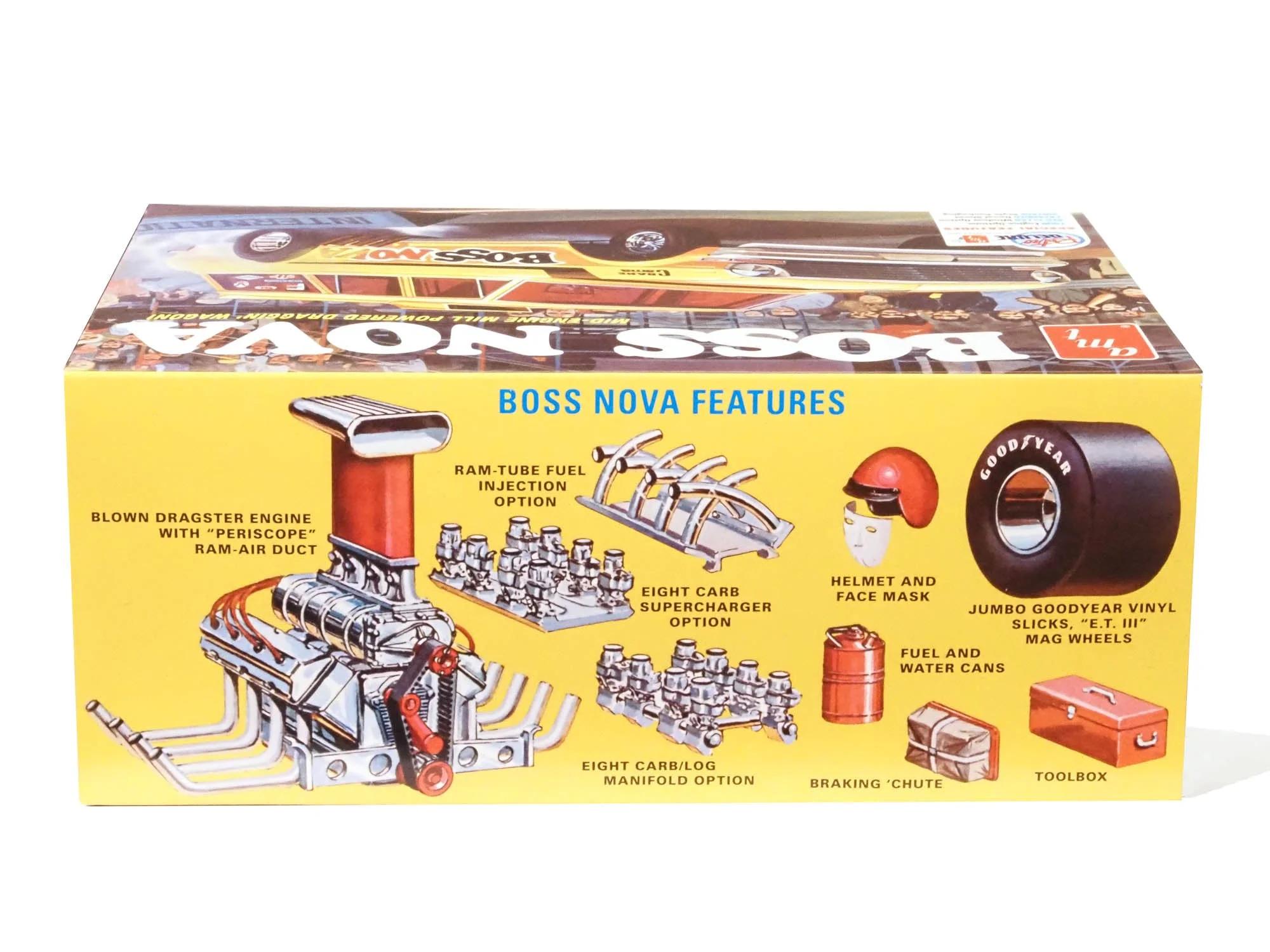 AMT 1/25 Boss Nova Funny Car Model Kit — official product photo 5
