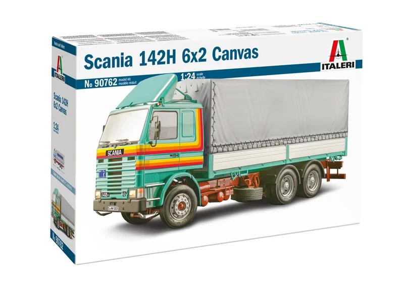 Italeri 1/24 Scania 142h 6x2 Canvas Model Kit — official product photo 1