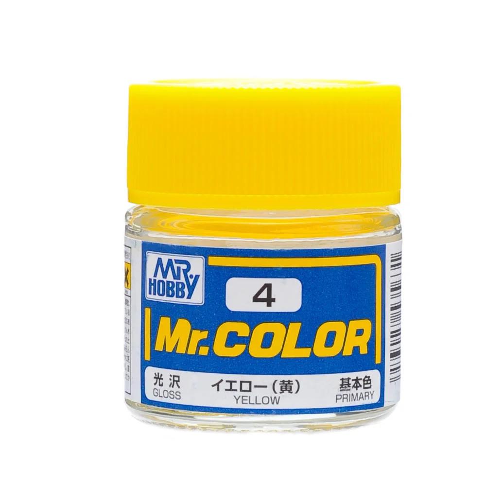 Mr. Hobby Mr. Color Yellow (C4) 10 ml — official product photo 1