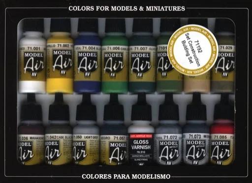 Vallejo Air Building 16 Color Set — product photo