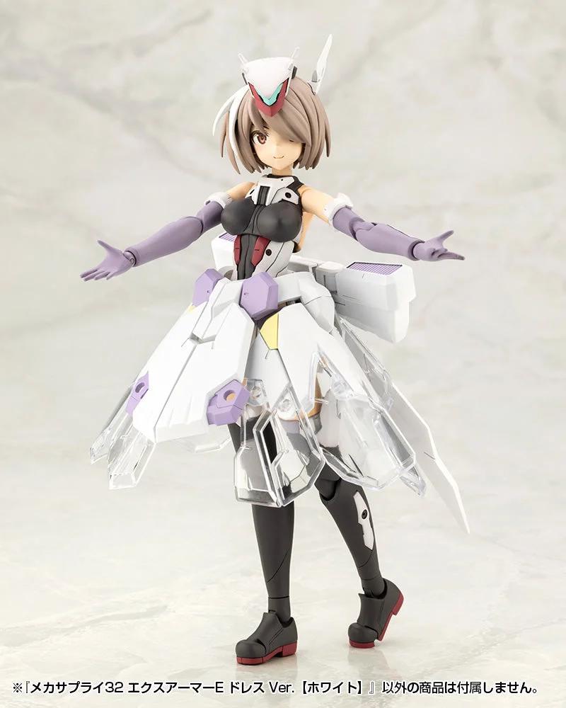 M.S.G. Mecha Supply 32 Expansion Armor Type E Dress Ver. (White) — official product photo 4