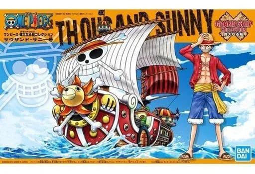 Bandai 01 Thousand Sunny Ship One Piece Model Kit — box art