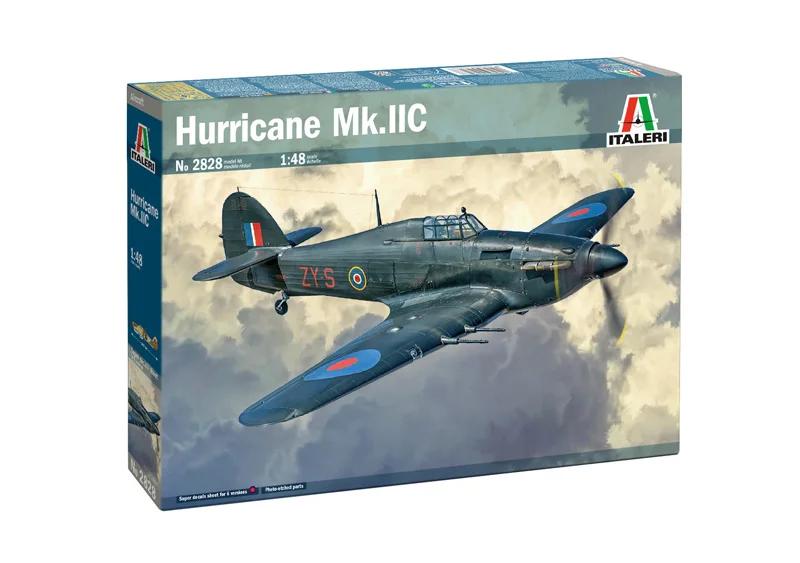 Italeri 1/48 Hurricane MK II C Model Kit — official product photo 1