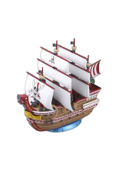 Bandai 04 Red Force Ship One Piece Model Kit — box art