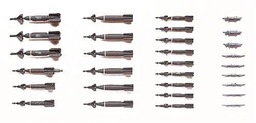 Hasegawa 1/72 US Weapons Set Vi Model Kit — box art