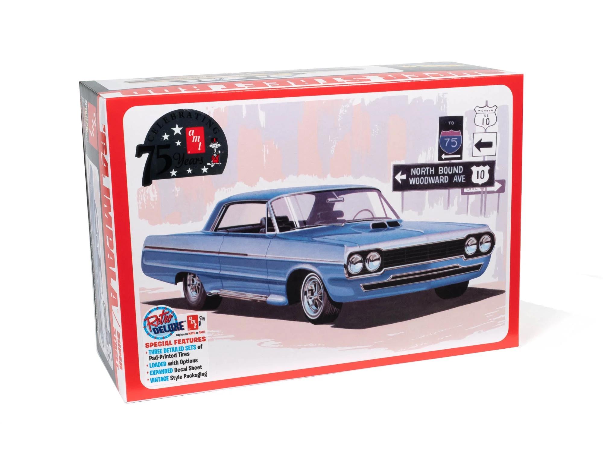 AMT 64 Chevrolet Impala Super Street Rod 1 Model Kit — official product photo 1