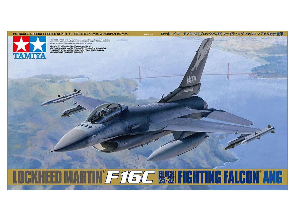 Tamiya 1/48 F-16C Block 25 32 Falcon Model Kit — official product photo 2