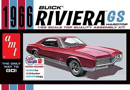 AMT 1/25 66 Buick Riviera Gs Model Kit — box art