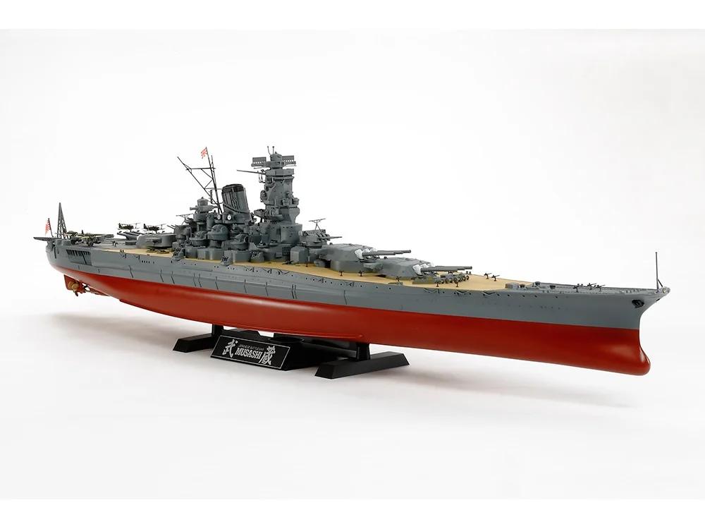 Tamiya Japanese Battleship Musashi Model Kit — official product photo 1