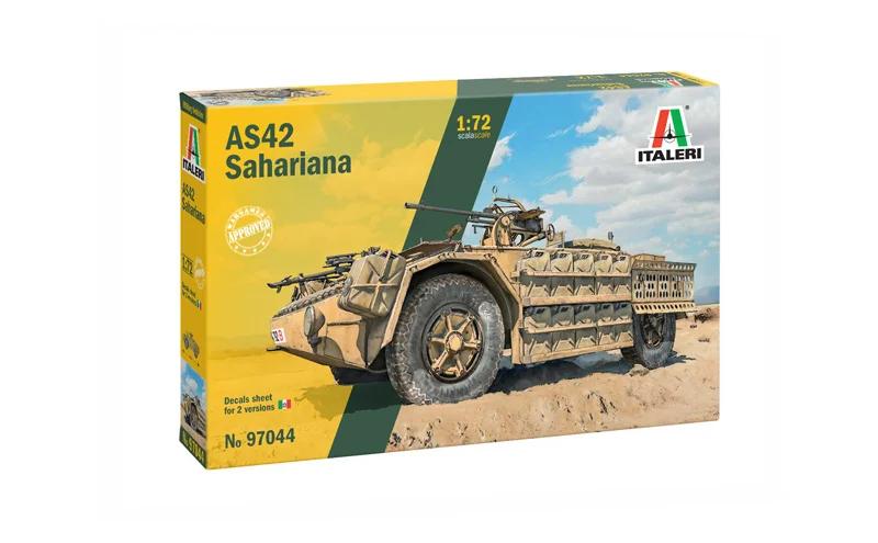 Italeri 1/72 As 42 Sahariana Model Kit — official product photo 1
