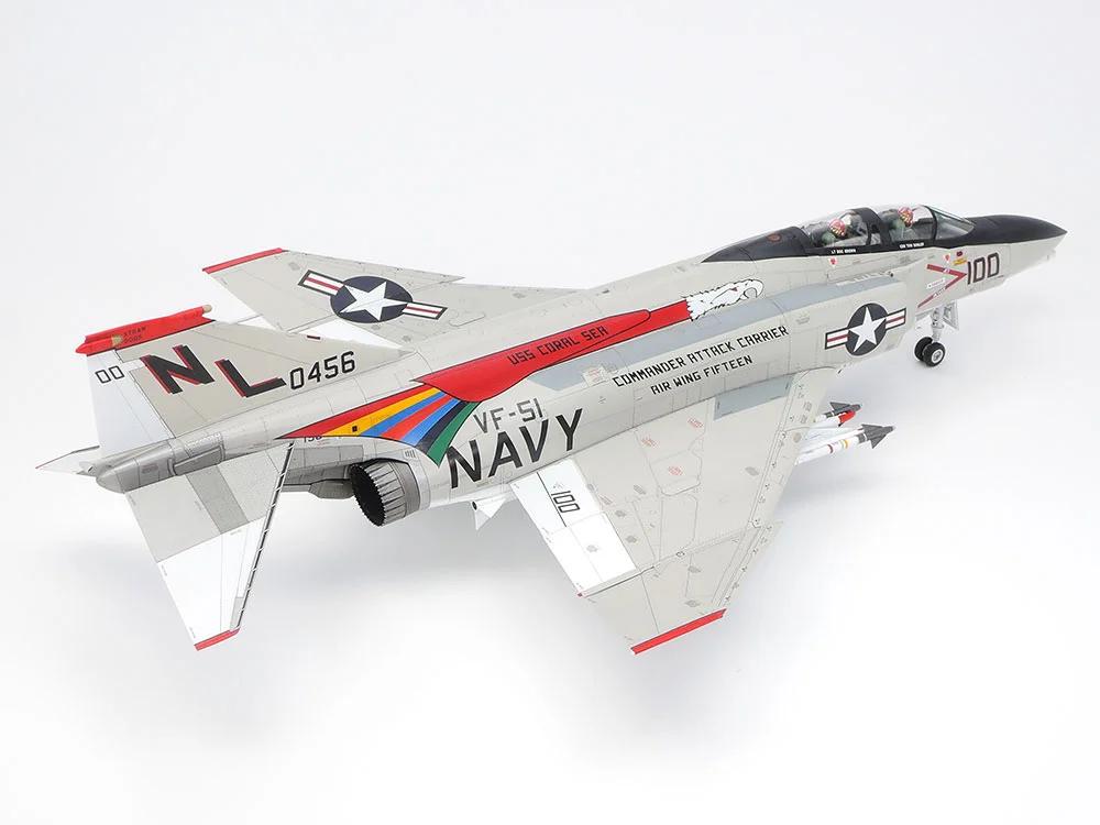 Tamiya 1/48 F-4B Mcdonnell Douglas Phantom II Model Kit — official product photo 3