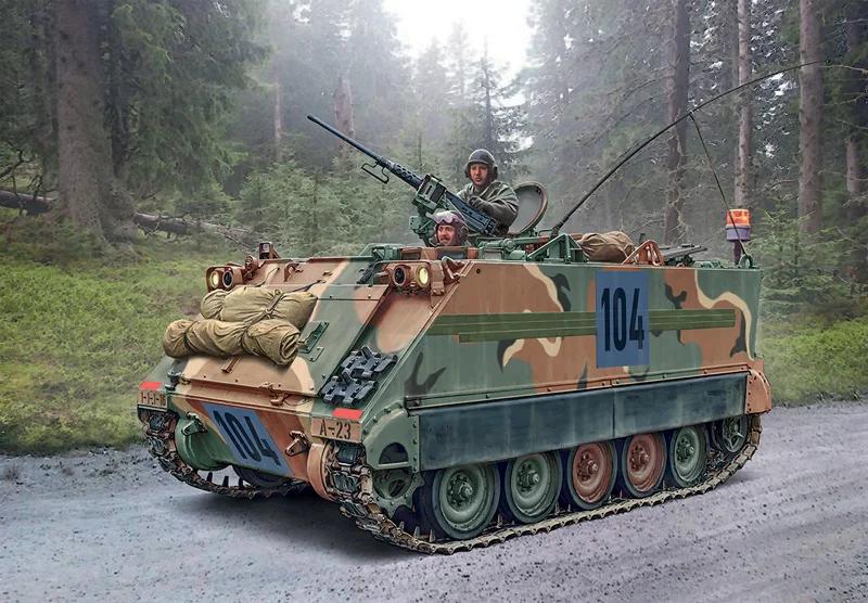 Italeri 1/35 M-113 Apc Model Kit — official product photo 1