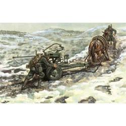 Italeri 1/35 Horse Drawn Breda 20 65 W Crew Model Kit — box art