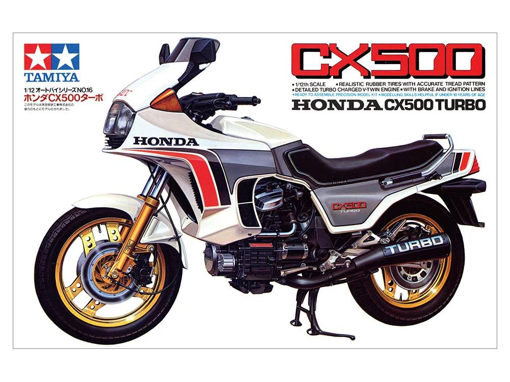 Tamiya 1/12 CX-500 Honda Turbo Model Kit — official product photo 2
