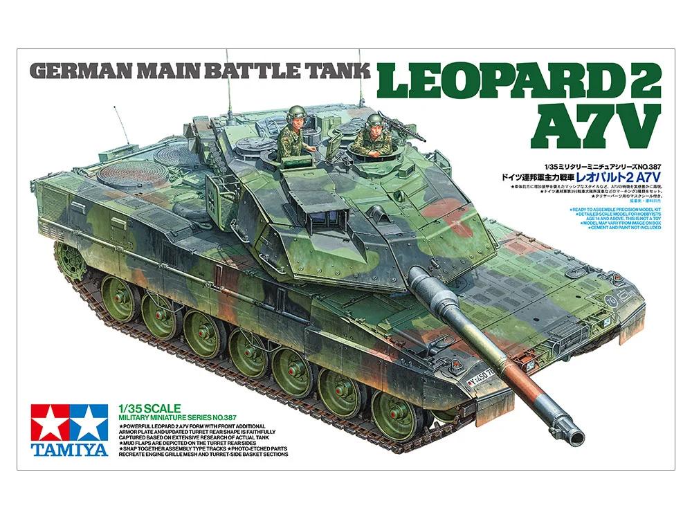 Tamiya 1/35 Leopard 2 A7v Model Kit — official product photo 1