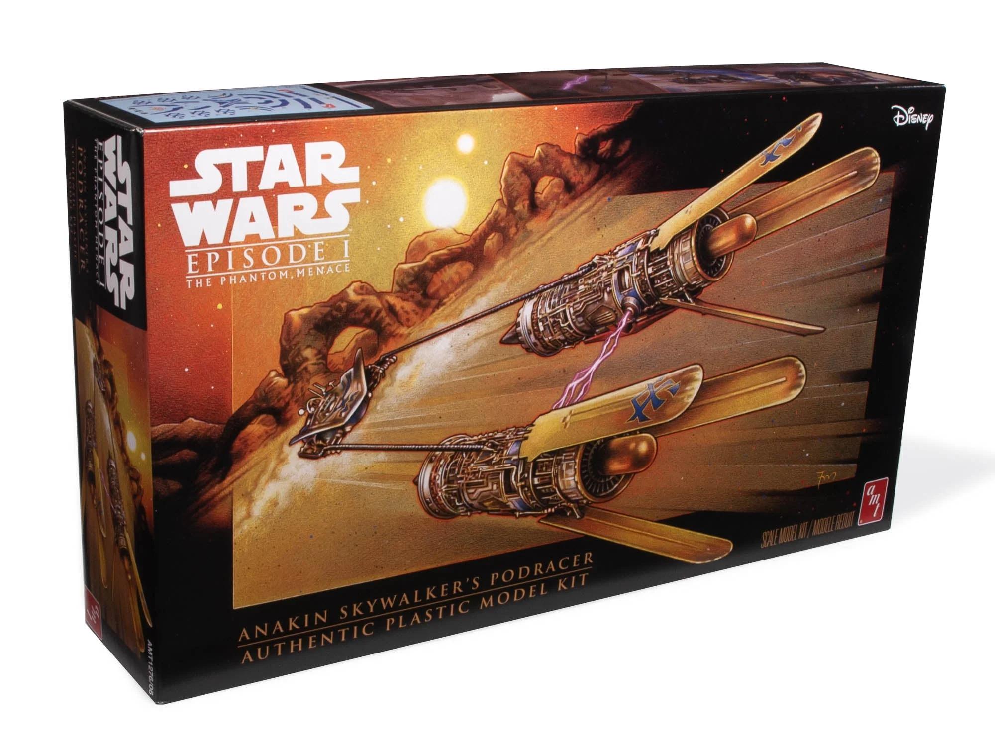 AMT Star Wars Phantom Menace Anakin Podracer Model Kit — official product photo 1