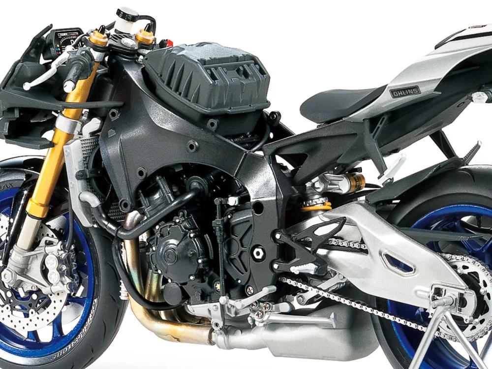 Tamiya 1/12 Yamaha Yzf-r1m Model Kit — official product photo 4