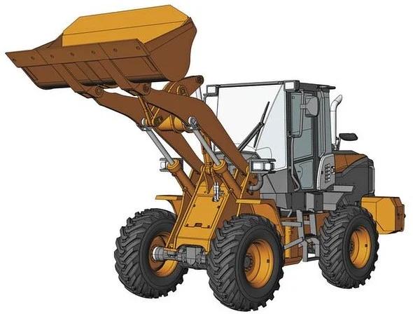 Hasegawa Hitachi Zw100-6 Wheel Loadr 35 Model Kit — box art