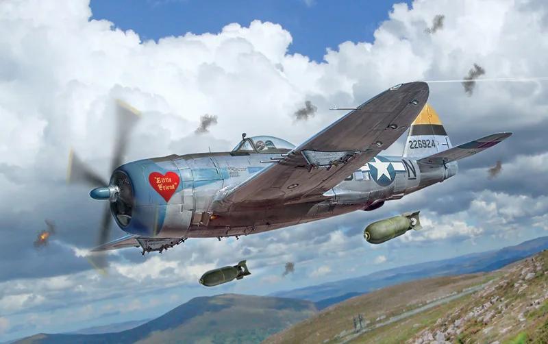 Italeri 1/48 P-47D Thunderbolt Eto Model Kit — official product photo 1