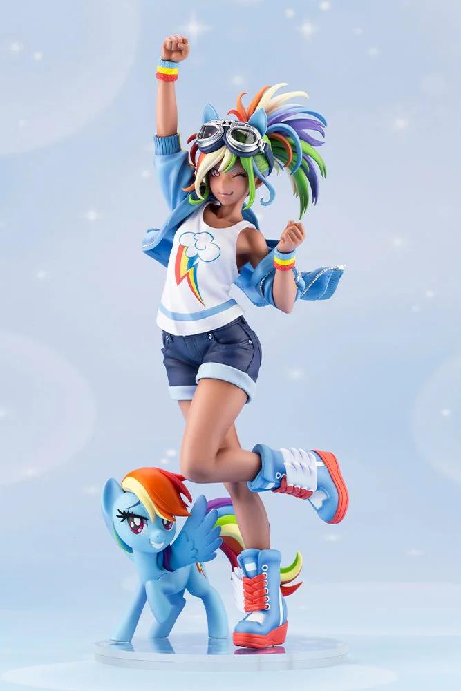 Kotobukiya My Little Pony Rainbow Dash Bishoujo Statue — official product photo 1