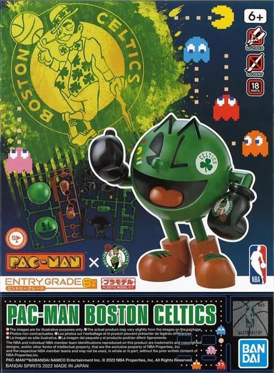 Bandai 1/144 EG Boston Celtics Pac-man Model Kit — box art