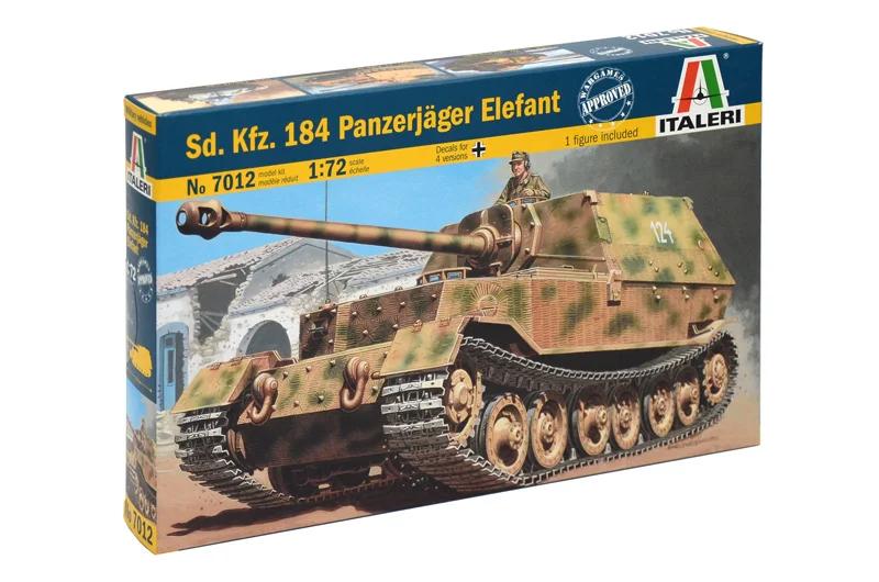 Italeri Sdkfz184panzer Jg Elefnt Tnk72 Model Kit — official product photo 2