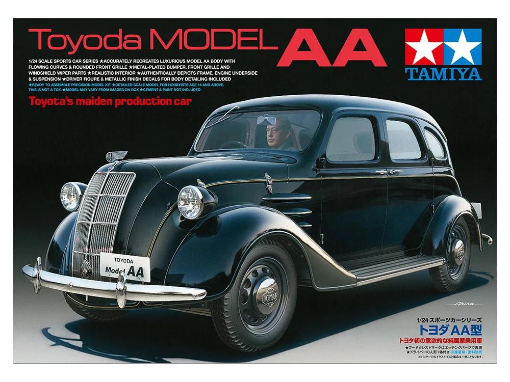 Tamiya 1/24 Toyota Aa Model Kit — official product photo 1