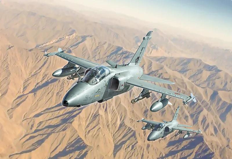 Italeri 1/72 Amx Ghibli Ground Attack Aircraft Model Kit — official product photo 1