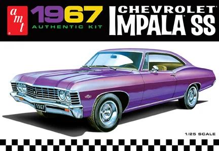 AMT 1/25 67 Chevy Impala Ss Model Kit — box art