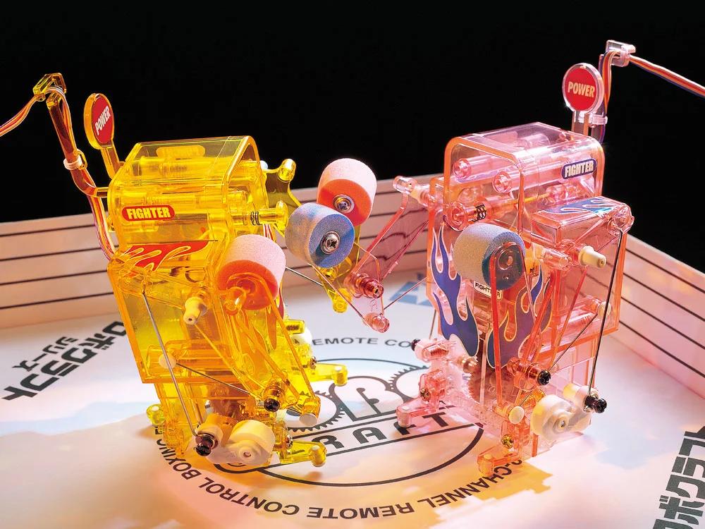 Tamiya Boxing Fighter Battle Set Model Kit — official product photo 1