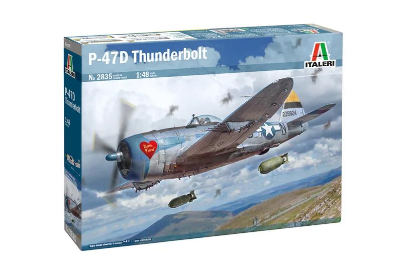 Italeri 1/48 P-47D Thunderbolt Eto Model Kit — official product photo 2