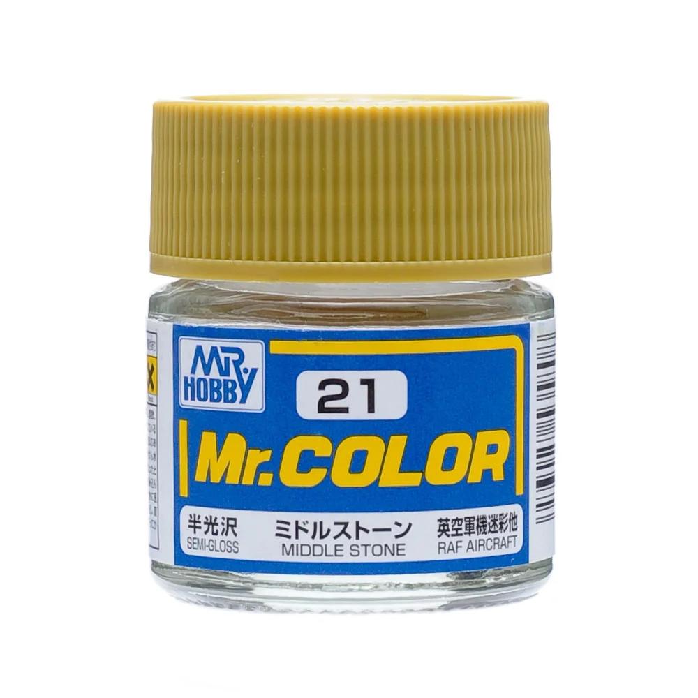Mr. Hobby Mr. Color Middle Stone (C21) 10 ml — official product photo 1
