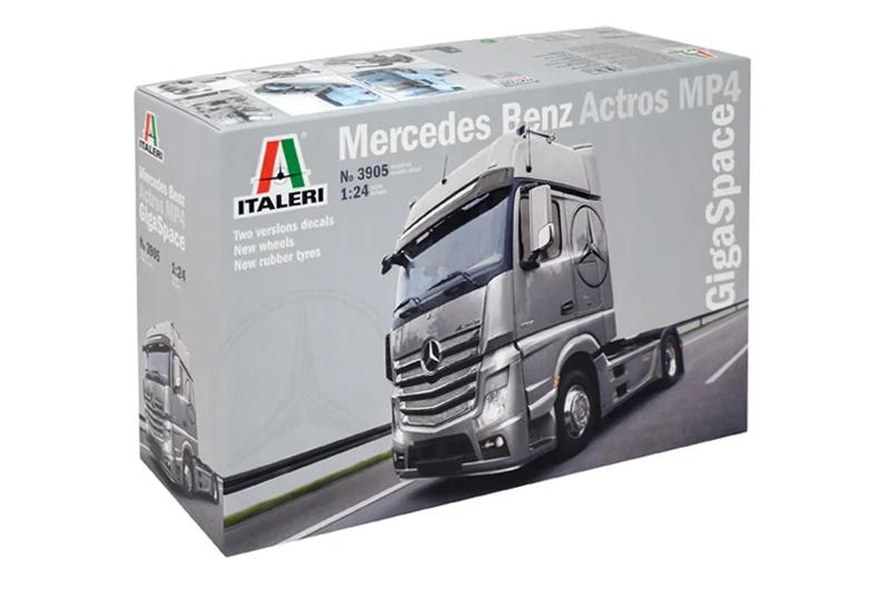 Italeri 1/24 Mercedes Benz Actros Mp4 Model Kit — official product photo 2