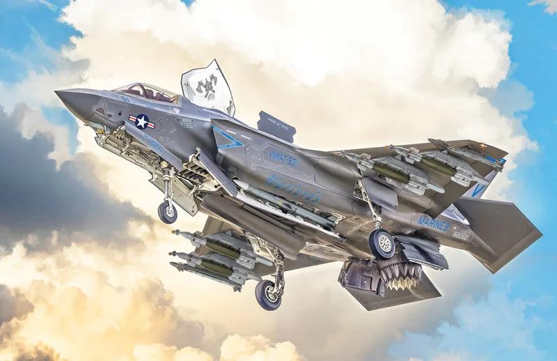 Italeri 1/48 F-35B Lightning II Model Kit — box art