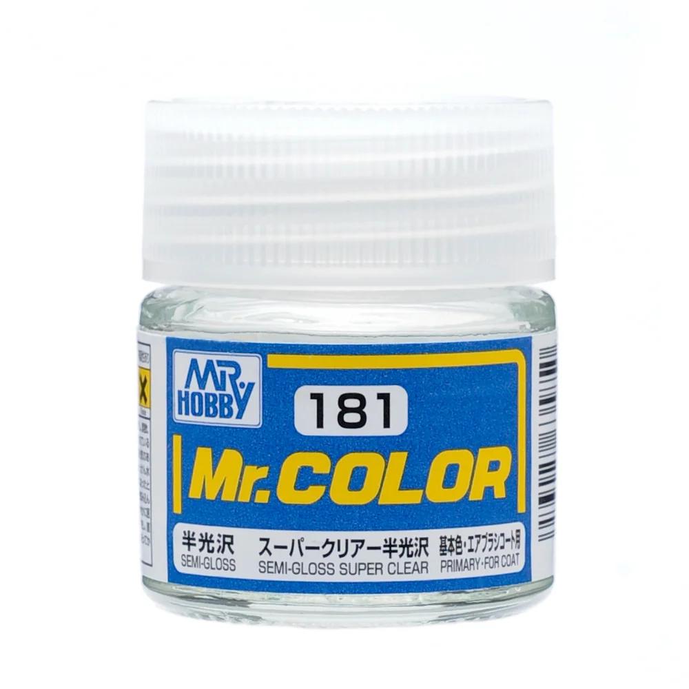 Mr. Hobby Mr. Color Semi-Gloss Super Clear (C181) 10 ml — official product photo 1