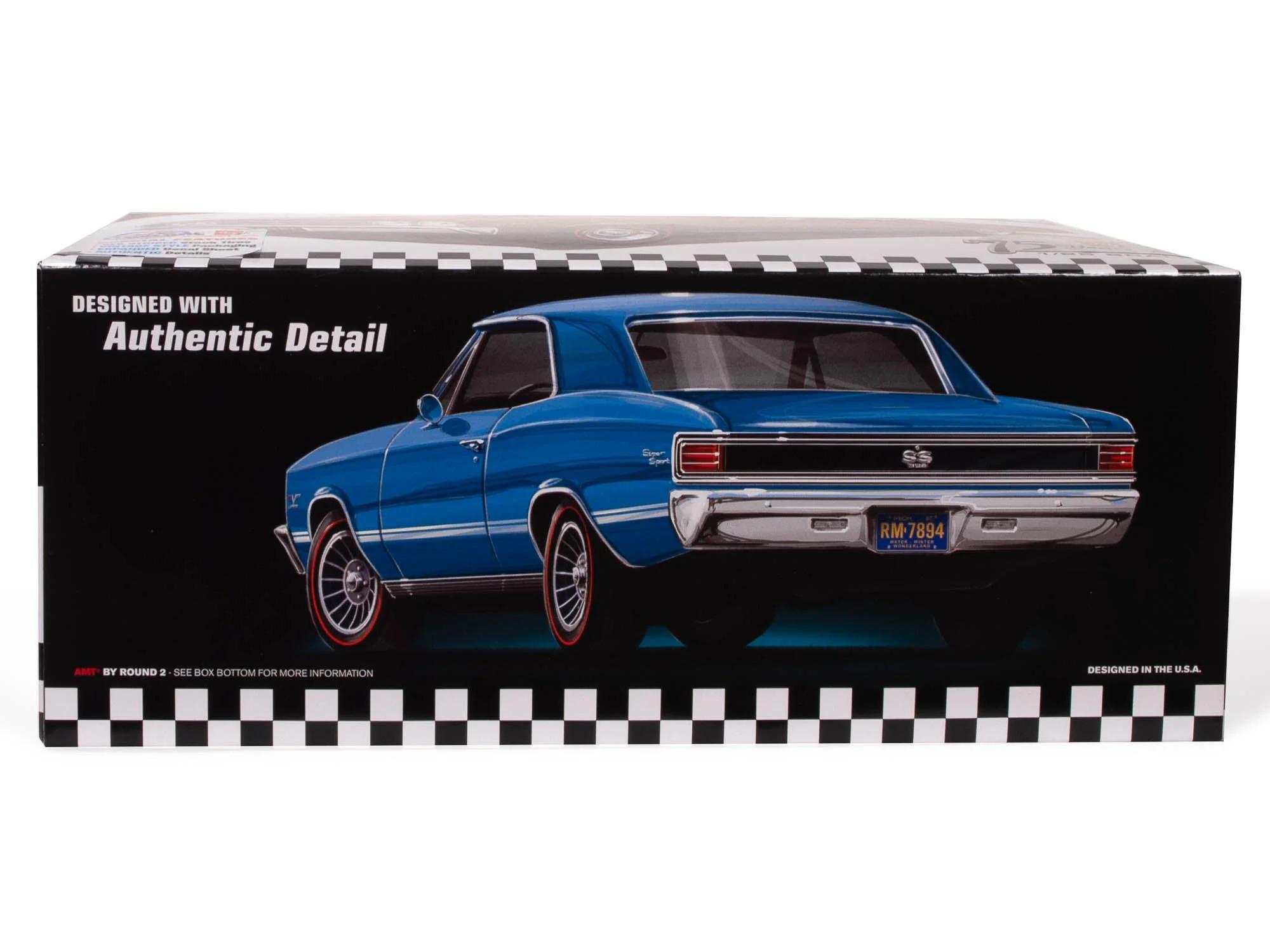 AMT 1/25 67 Chevy Chevelle Ss396 Model Kit — official product photo 4
