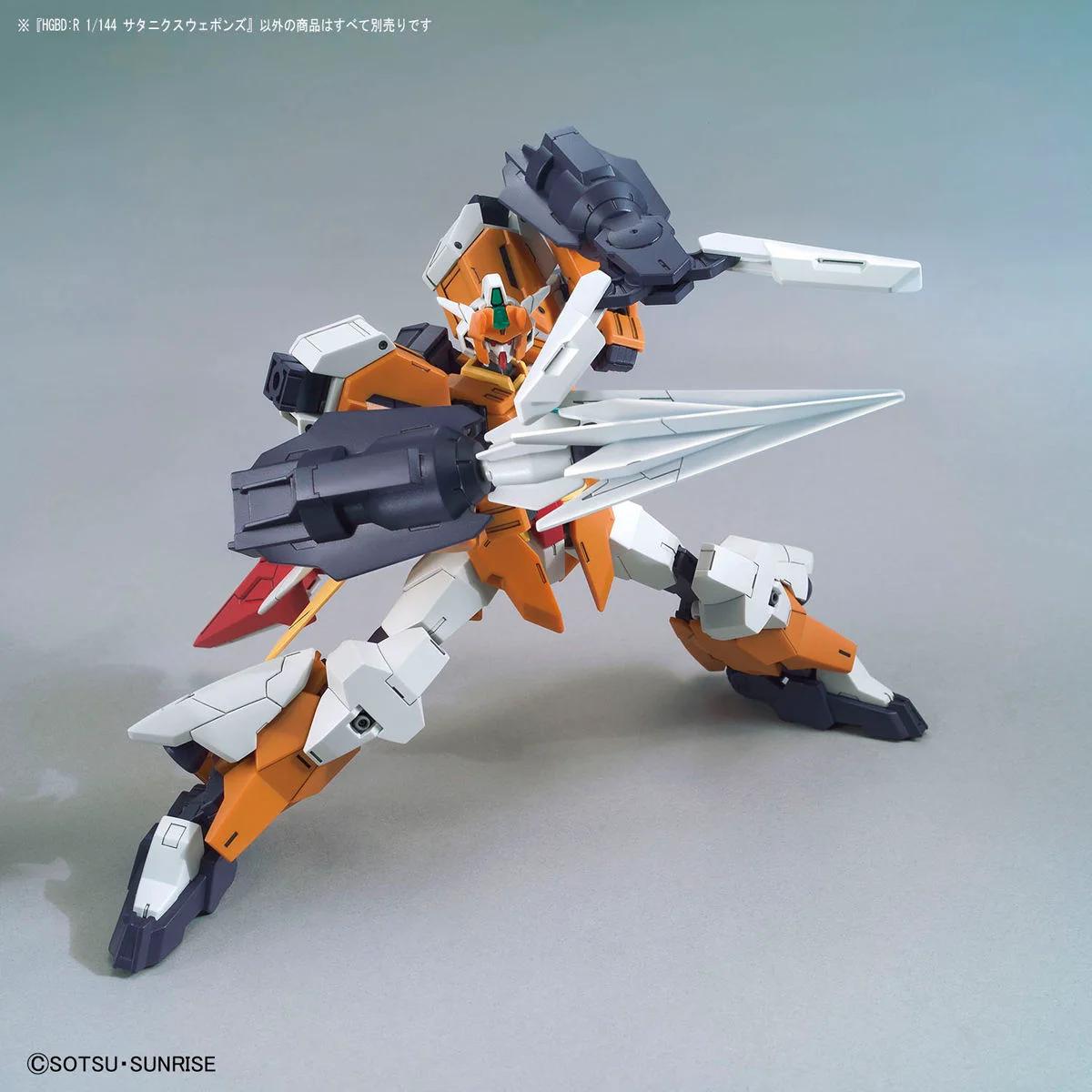 Bandai 1/144 HG Saturnix Weapons Model Kit — official product photo 2