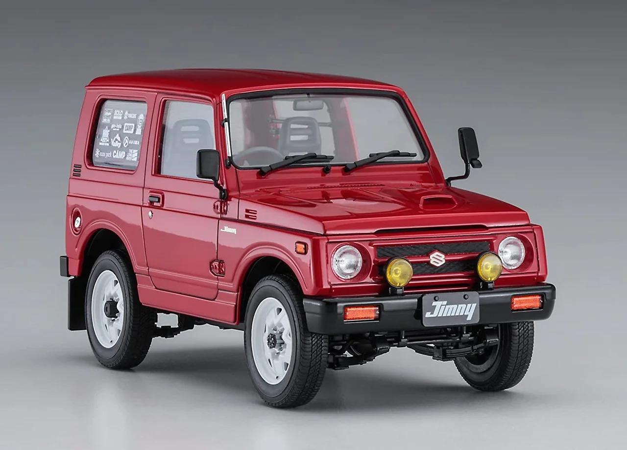 Hasegawa 1/24 Suzuki Jimny W Camp Girl Model Kit — official product photo 3