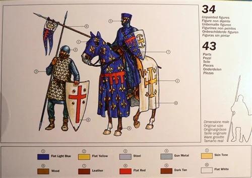 Italeri 1/72 Xi Century Crusaders34 Model Kit — official product photo 2